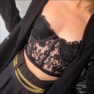 Victoria’s Secret x FLL Rose Petal Bustier Corset